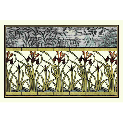 Vitrail fleurs III