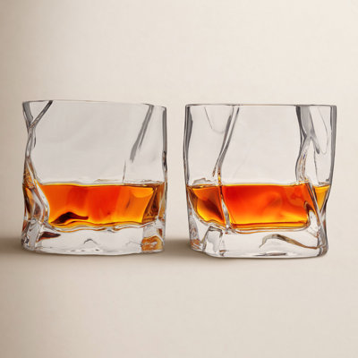 Molten Whiskey Glass