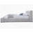 Gray Chenille Eastern King Bed