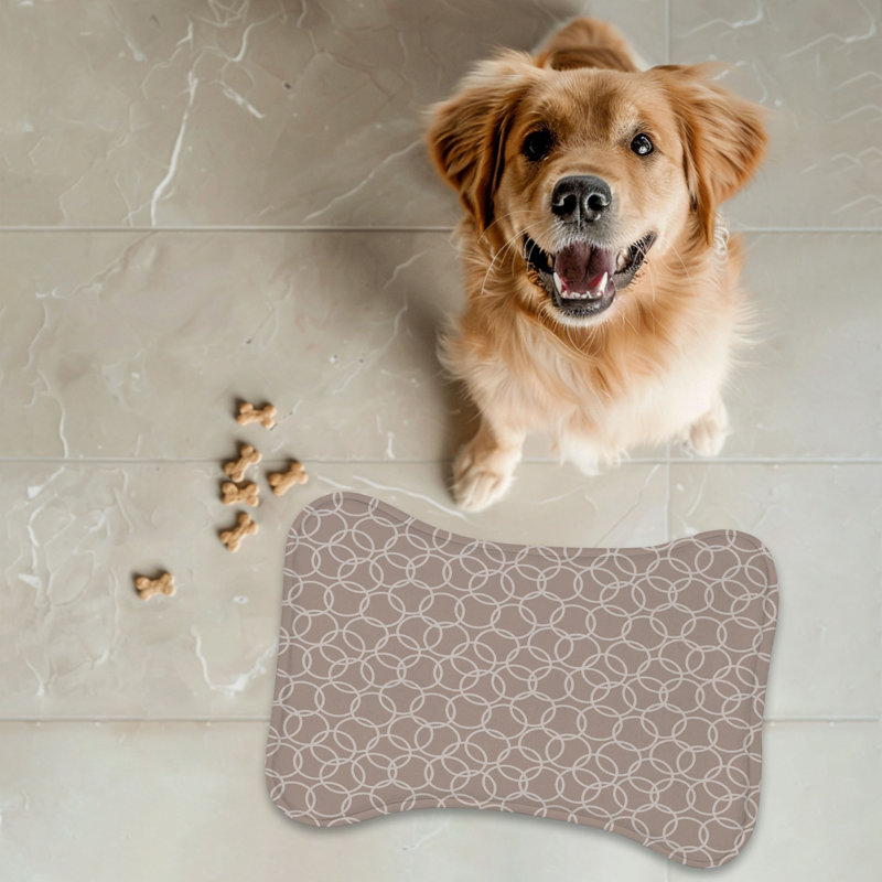 Tapis d'alimentation rose 1 pièce