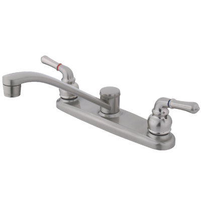 Magellan Centerset Double Handle Kitchen Faucet