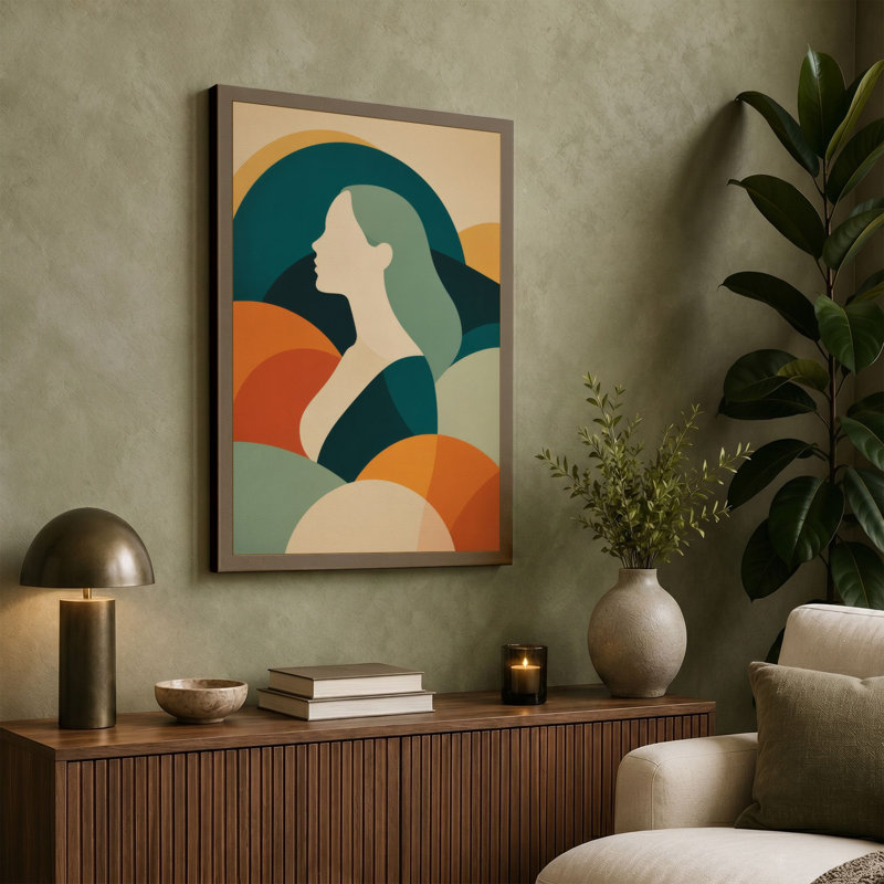 Print, 30x20 - 76.2 x 50.8 cm, Ochre Border