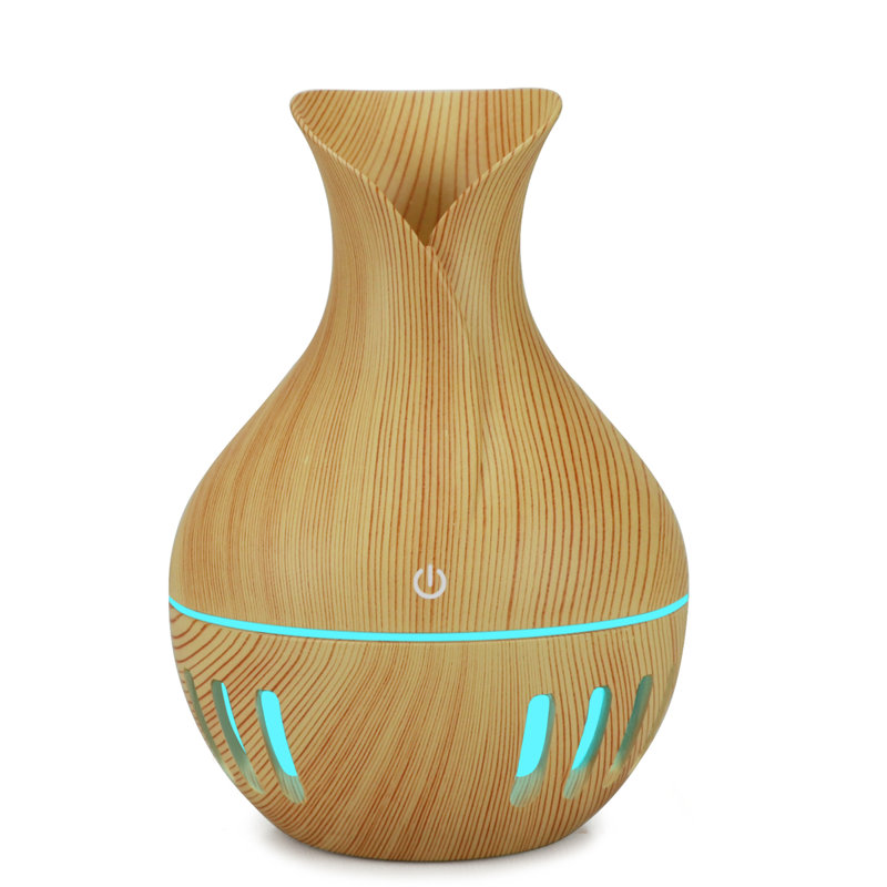 Humidificateur de table ultrasonique 0,1 gal 430 pi. ca., Brun naturel