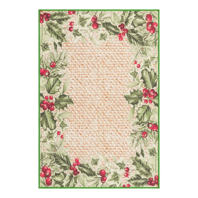 Tapis d'extérieur Jill Zarin, Rectangle 4 pi 1 po x 6 pi 1 po
