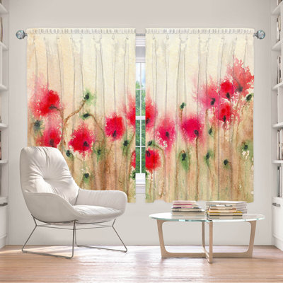 Delaughter Room Darkening Curtains / Drapes Pair