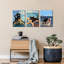 3 Piece Wrapped Canvas Print