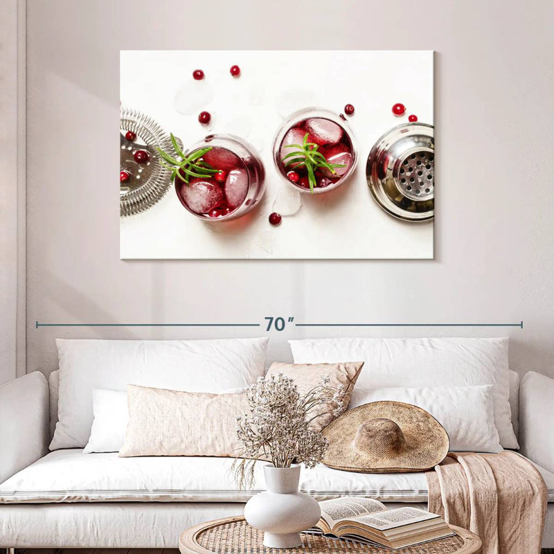 Yarlin Cranberry Cocktail Mix, 30" H x 45" W