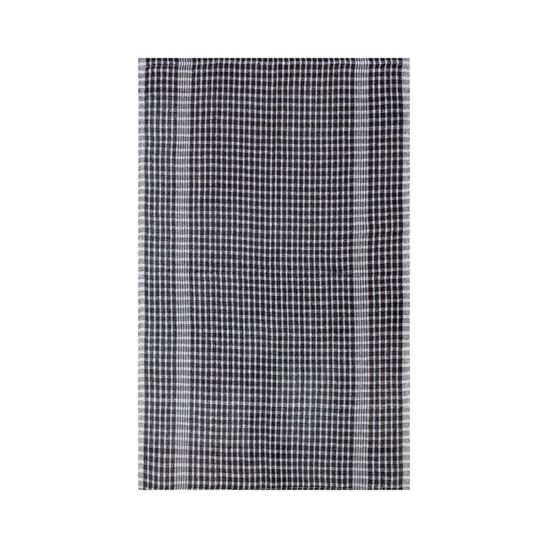 Cotton Tea Towel Kitchen Towel, Black