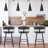 21.75'' W Upholstered Counter Stool with Metal Footrest-1713663565
