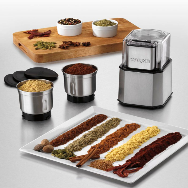 Stainless Steel Electric Spice Grinder with Pulse Speed