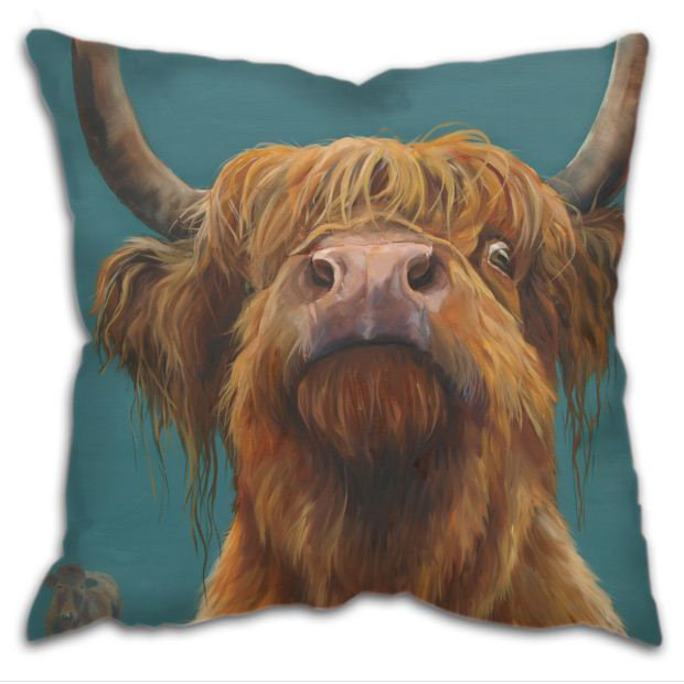 Desborough Square Cushion, 44cm H x 44cm W
