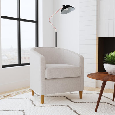 Gela Upholstered Barrel Chair
