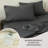 100% French Linen Pillowcase Set Of 2- Washed Solid Color Pillow Cases Embroidered-114642706-114642705