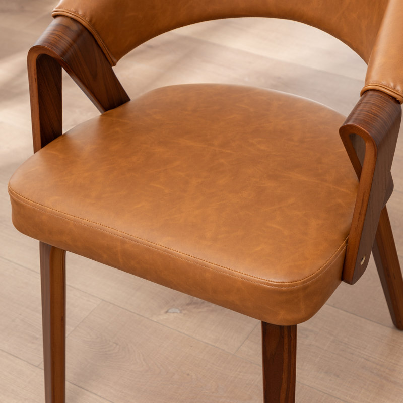 Chaise rembourrée Ayala, Brown