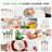Nutrichef 54-Piece Marble Non-Stick Cookware And Bakeware Set, Professional Home Kitchen Collection With Multi-Sized Pots, Pans, And Heat-Resistant Tools-98977145