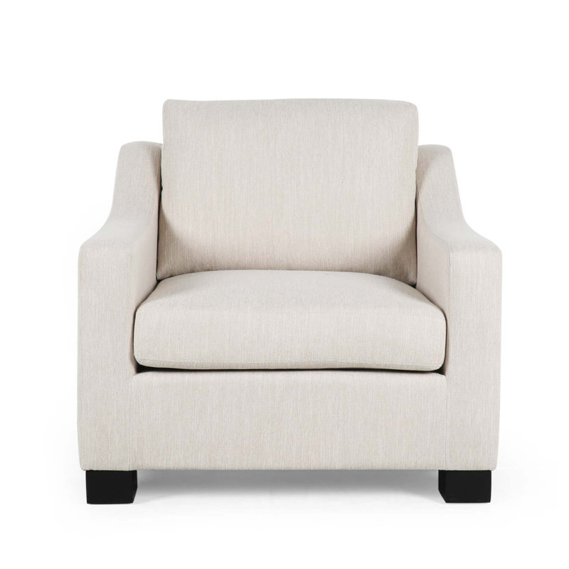 CHAISE DE CLUB MODERNE, Beige