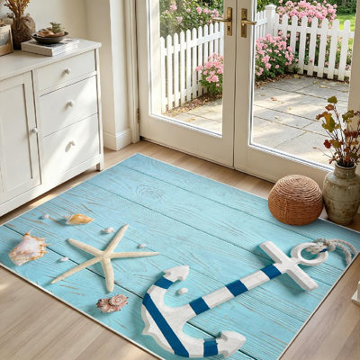 Tapis d'intérieur transparent Clear Summer