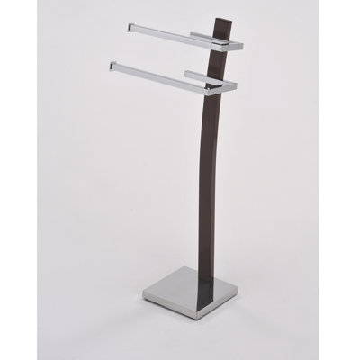 12 " 2 - Bar Freestanding Towel Stand