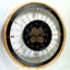 Horloge murale en bois noir The-Gear's