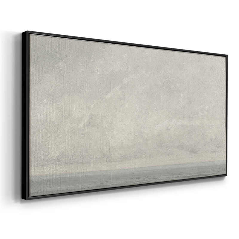 Nautical Series-CCL XXVII - Toile tendue avec châssis encadré - Prêt à être accroché, Noir, H 21 po x l 41 po