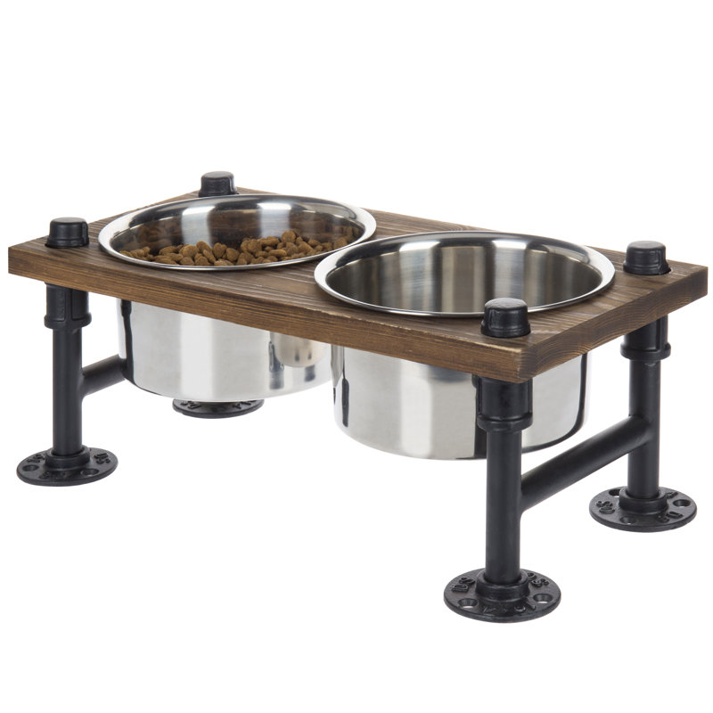 Elevated Feeder, Brown/Black
