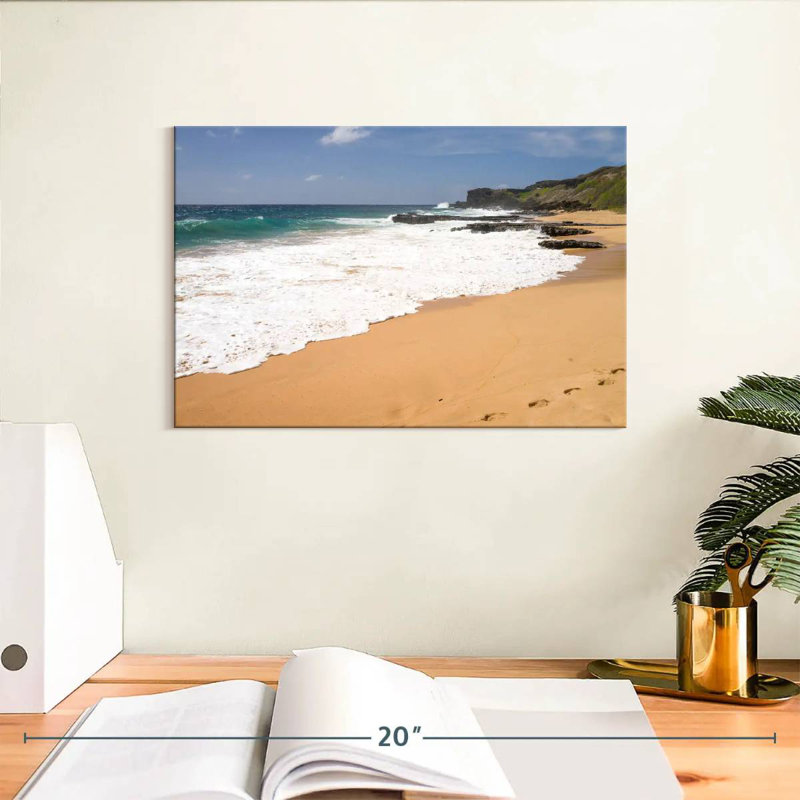 Oahu Beach, 8" H x 12" W