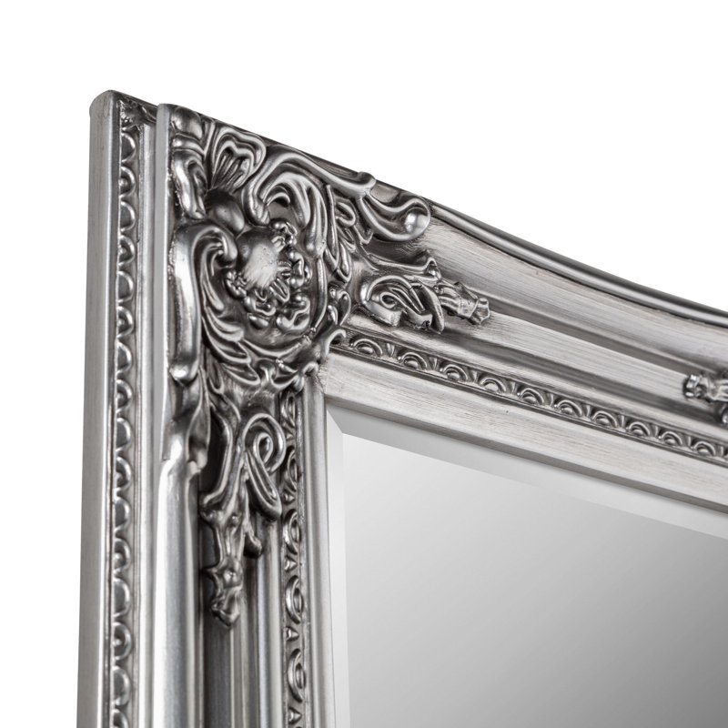 Vigue Flat Leaning Full Length Mirror, Pewter