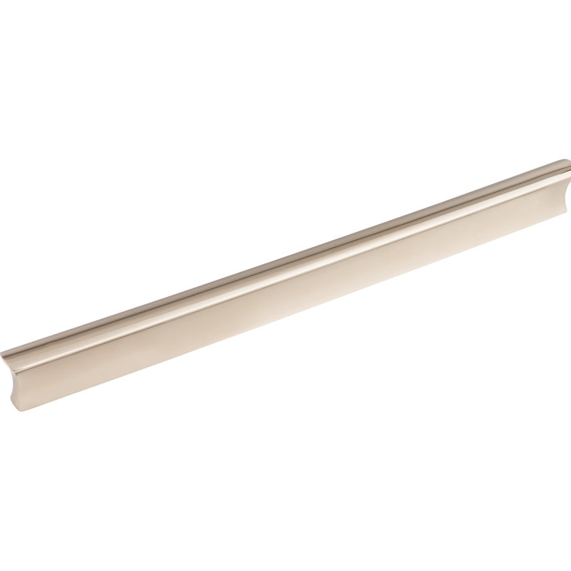 Glacier Finger pull, Polished Nickel, 9 15/16" Center to Center