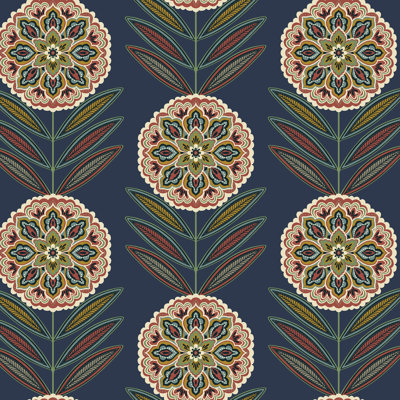 Geneva 8.23m x 68.58cm Matte Wallpaper Roll