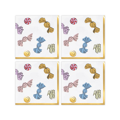 Paper Napkin Set, Holiday Sweets