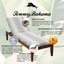 Coussin de chaise longue d'extérieur Tommy Bahama, rayé Sunbrella résistant à la décoloration pour chaises longues et fauteuils inclinables près de la piscine, l 24 po x L 49 po, épaisseur 2,5 po; dossier l 24 po x L 30 po, épaisseur 2,5 po, Bandeau pastel-131480090
