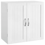 Nevaeah 23.5″ L × 12.5″ W × 23.5″ H Wall Mount Cabinet Storage Organizer with Adjustable Shelf