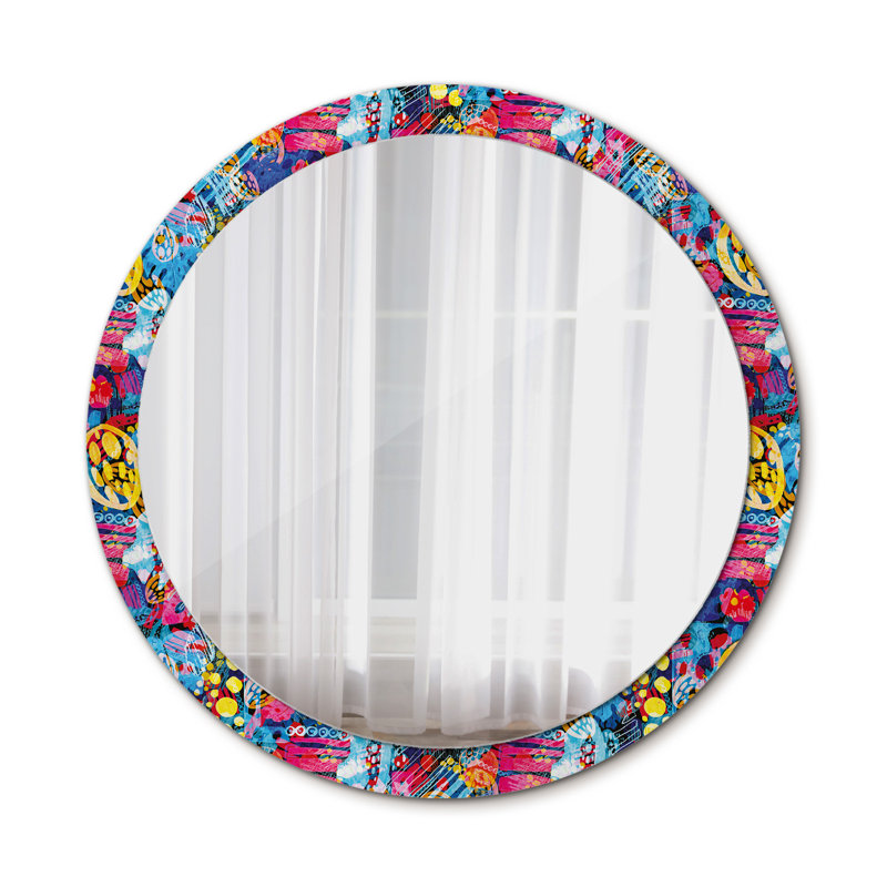 Huldar Glass Flat Wall Mirror