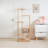 Multi-Functional And Practical Solid Wood Cat Tree