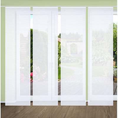 Semi Sheer Sliding Panel