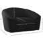 Fauteuil demi-tonneau en velours Alaw-1910994064