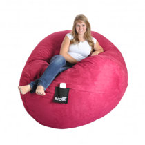 Big Huge Giant Bean Bag Chair for Adults, (No Filler) Bean Bag Chairs in  Multiple Sizes and Colors Giant Foam-Filling Required- Machine Washable