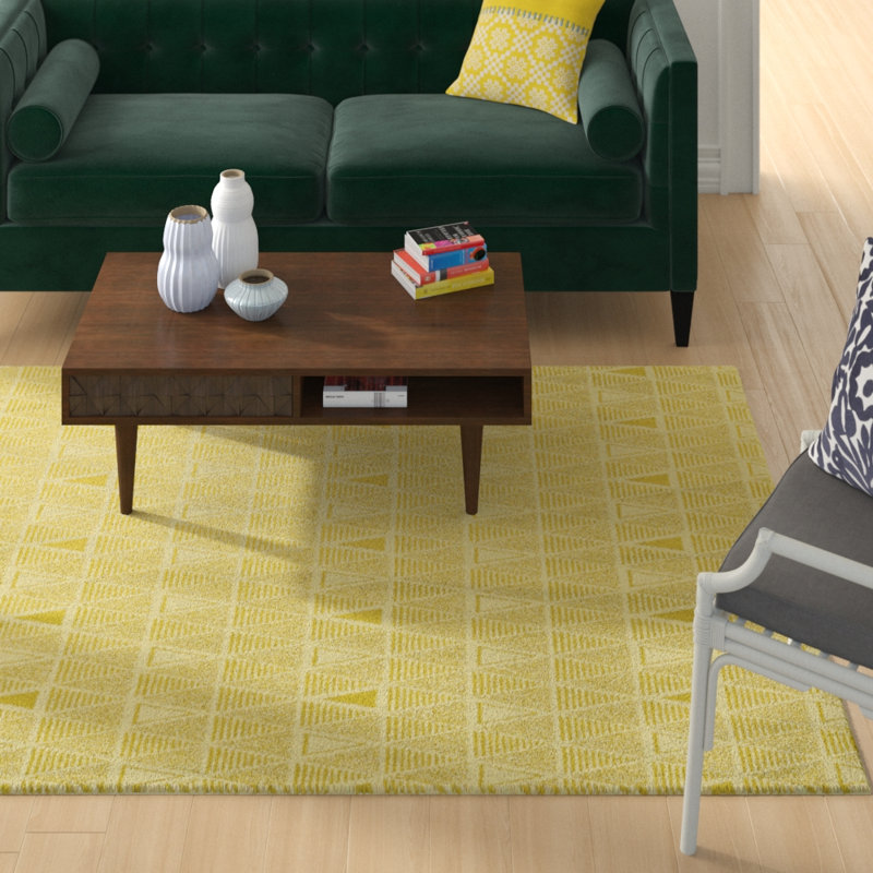 Jordao Geometric Indoor Rug, Rectangle 5' x 7'