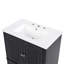 Meuble-lavabo rétro avec lavabo, rangement et fabrication durable-114225284