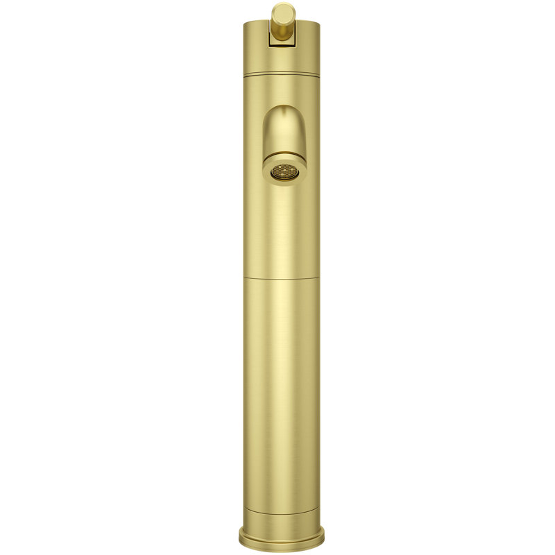 Contempra Vessel Sink Bathroom Faucet, Brushed Gold
