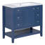 Meuble-lavabo avec lavabo, une armoire et trois tiroirs Dancy-96605459