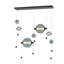 Abacus 7 - Light Cluster Globe LED Pendant-58704606-93331768