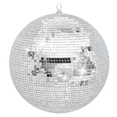 16-Inch Large Disco Ball – Big Hanging Mirror Ball Disco Ball Decor For Disco Party Decorations, Weddings, Events, Disco Christmas Decor, And Home Celebration