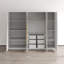 Armoire Brazeal 78,9 po avec finition ultrabrillante
