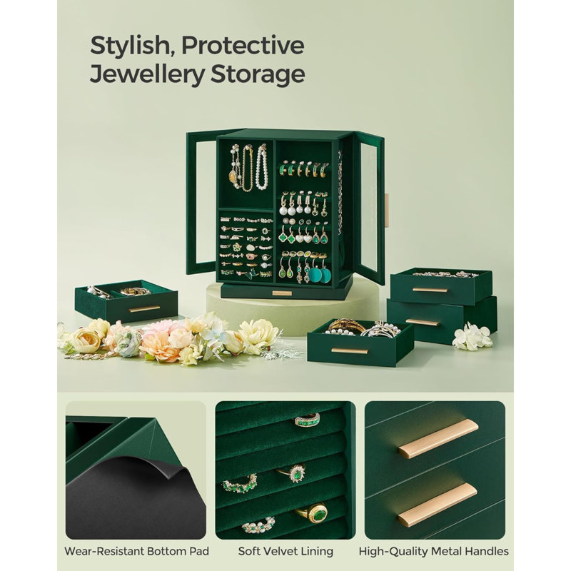 Metal Jewellery Box +