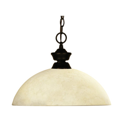 Chevelle 1 - Light Bronze Single Pendant
