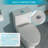 Creationstry GPF Elongated Floor Mounted One-Piece Toilet (Seat Included)