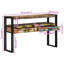 Solid Reclaimed Wood Medium Side Table