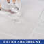 Tapis de bain 100% coton à bordure géométrique -1085300547