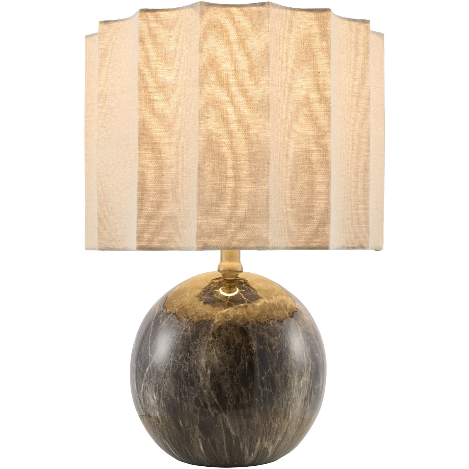 Marisely Table Lamp, Dark Brown